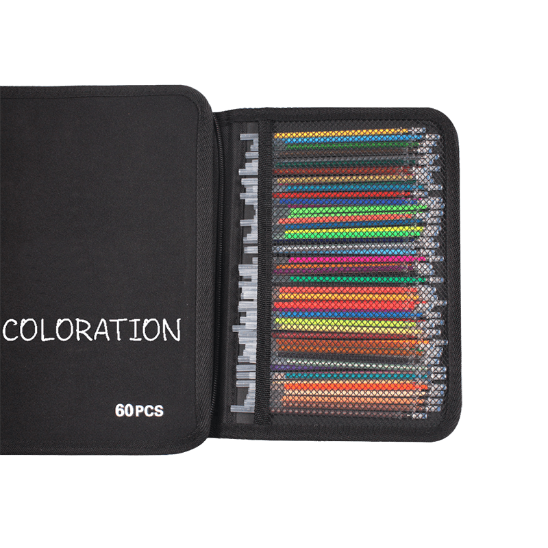 COLORATION 60 Gel Pens, 60 Ink Refills, 1 Travel Case